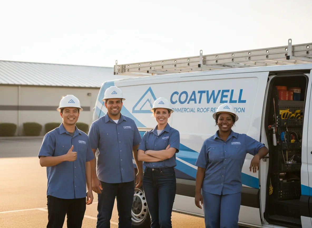 Commercial roof coating company in Smartsville, CA